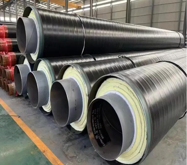 澄迈钢套钢蒸汽保温管
